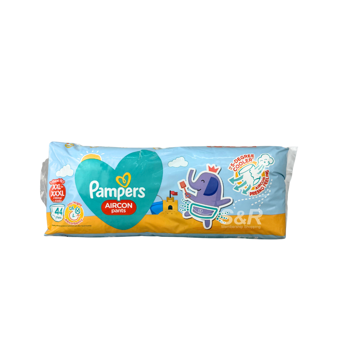Pampers Aircon Pants Flexi Fit XXL to XXXL 44 Pieces Pampers Aircon Pants Flexi Fit XXL to XXXL 44 Pieces